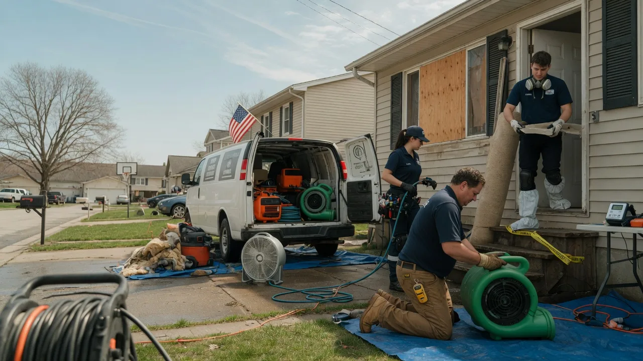 Water Damage Restoration in Newton, IL near me